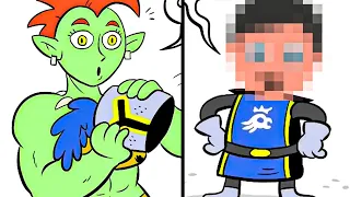 FACE REVEAL! - "My Girlfriend Is an Orc Warlord" Comic Dub #2 (Funny Web Comics Dubs)