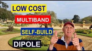 Simple Low Cost HF Multi-band Dipole for Ham Radio Operation