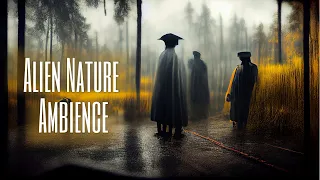 Atmospheric Relaxation | Future Earth | Alien Nature Ambience | Stormy Wind and Rain | Ambient Mood