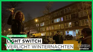 Kunstenaars  verlichten donkere winternachten Coolhaveneiland met Light Switch  | Kunst en cultuur