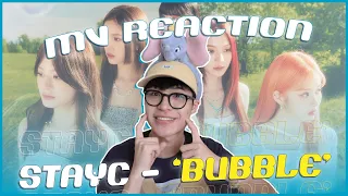 STAYC - 'Bubble' MV Reaction！永遠長在我審美上的主打😭這次讓我為之瘋狂的部分是？｜賤仁賤智｜快樂寶賤