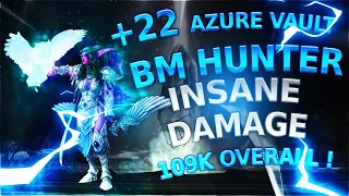 😲 BM HUNTER OP Finally 🚀 +22 Azure Vault  Fortified 109k Overall !