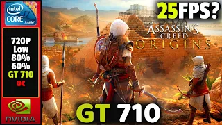 Assassin's Creed: Origins | GT 710 1gb | I7 860 | 10gb Ram | Benchmark