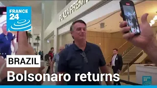 Bolsonaro returning to Brazil: Former President faces potential legal woes back home • FRANCE 24