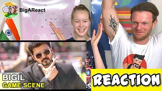 BIGIL GAME SCENE REACTION | Thalapathy Vijay | #BigAReact