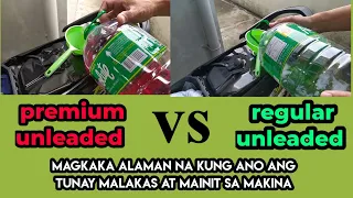 Tunay ba? na mas malakas at mas mainit sa makina ang premium kisa sa regular unleaded