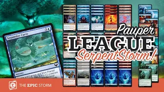 SerpentStorm! Blue Red Storm Combo | Pauper League - 07/03/21
