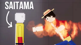 Saitama vs One Piece (One Piece Mod) - People Playground 1.20