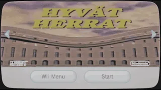 Hyvät Herrat Intro (Nintendo Wii) (PAL) [Rare Footage]