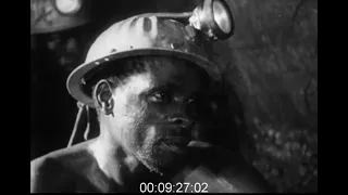 Mining Industry in South Africa, 1940s - Film 1003126