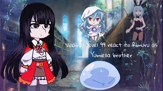 |villainess level 99 react to Rimuru as Yumiella brother|🇷🇺/🇺🇸/🇵🇹 part 2?