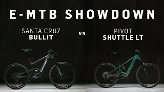 Santa Cruz Bullit vs. Pivot Shuttle LT | e-Mountain Bike Showdown