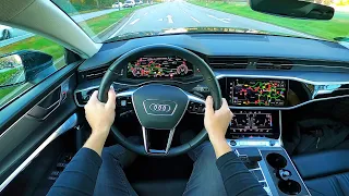 2022 Audi A7 Sportback 50 TDI - pov test drive