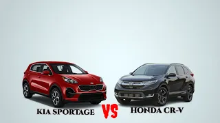 2020 Kia Sportage vs 2023 Honda CR-V