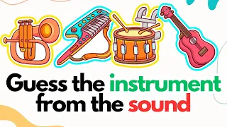 Audio quiz! Guess the musical instrument from the sound | 3 levels | #soundquiz #musicquiz #trivia