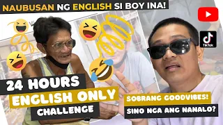 ENGLISH ONLY CHALLENGE/SOBRANG LT TO/ Vlog 12