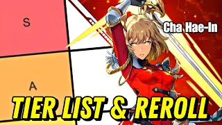 AKHIRNYA RILIS GLOBAL! NEW CHARACTER CHA HAE IN, TIER LIST GLOBAL & REROLL GUIDE - SOLO LEVELING