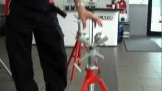 How To Use The RIDGID® VF99 Pipe Stand