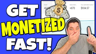 How To Get Monetized on YouTube Fast! How I Did It In 4 MONTHS!