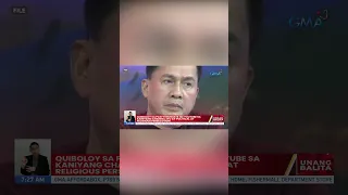 Quiboloy, nagsalita na tungkol sa termination ng kanyang Youtube Channel #shorts | Unang Balita