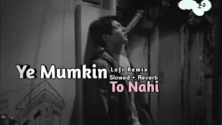 Ye Mumkin To Nahi ( Slowed Reverb ) #slowedreverb #lofisong MV CREATION SUBSCRIBE AND LIKE 🥰