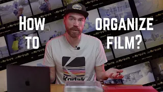 How to organize, label and store film in 35mm and 120