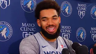 'A very big challenge' - KAT on facing Jokic & Co. in second round series