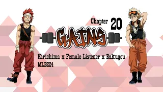 Gains - Kirishima x Female Listener x Bakugou | Chapter 20 | Fanfiction |