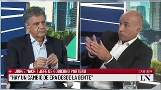 Jorge Macri: "El objetivo de Javier Milei es el correcto"