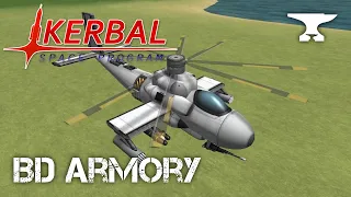 Aircraft Tutorial - Building an Attack Helicopter - Kerbal Space Program & BD Armory