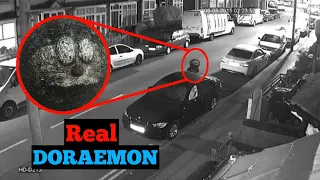 Doraemon Caught On Camera In Real Life 😰 || Doraemon Caught In Camera 😨 || Doraemon Horror Story 😱||