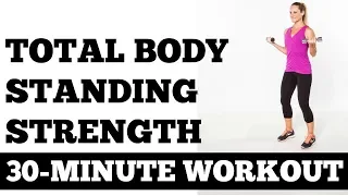 30-Minute Total Body Standing Strength [Prenatal Approved!] Workout JESSICASMITHTV