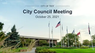 City Council Meeting October 25, 2021