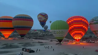 Hot air balloon in Cappadocia, Turkey