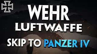 CoH 3 | Wehrmacht Luftwaffe Build | Skip to P4 Opener 1v1