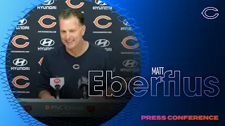 Matt Eberflus on offensive lineup: 'All combinations are open' | Chicago Bears