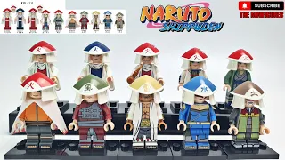 All Naruto Hokage Version Lego Unofficial Minifigures By KDL810 Brand. Lego Hokage Five Summit