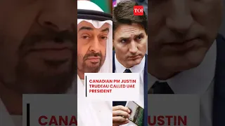 In fresh provocation, Trudeau discusses India-Canada diplomatic row with UAE's Zayed