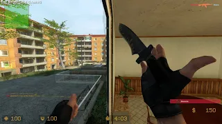 Counter Strike : Source - Hogsatra - Gameplay "Terrorist Forces" (with bots) No Commentary