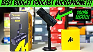 AFFORDABLE BUT PROFESSIONAL MICROPHONE FOR PODCASTING?? MAONO PD100 USB DYNAMIC MICROPHONE REVIEW!!!