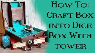 Complete How-To: Make a Travel Dice Box with Built-In Tower