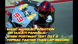 Portimao TEst WSBK 2024 day 2 afternoon  Toprak  fastest than lap record Pecco led MotoGP test