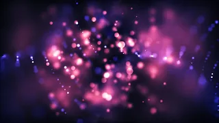 BLUE PURPLE ROUND BOKEH PARTICLES FLYING AROUND | Relaxing SCREENSAVER/ WALLPAPER