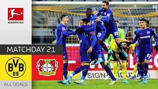 7 Goals in Top Match | Borussia Dortmund - Bayer 04 Leverkusen 2-5 | All Goals | Matchday 21