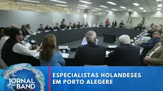 Especialistas holandeses analisam estrutura contra enchentes de Porto Alegre | Jornal da Band