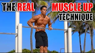 The REAL Muscle Up Technique (Full analysis!)