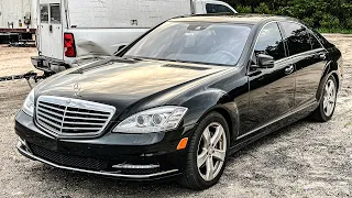 Flood Damaged Car Salvage Inspection | Flood Salvage Mercedes s550 | Auto Auction Rebuilds