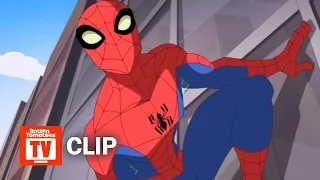 The Spectacular Spider-Man (2008) - Spider-Man Saves Norman Osborn From the Vulture Scene (S1E1)