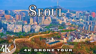 Seoul, South Korea 🇰🇷 4K ULTRA HD 60FPS | Drone Tour