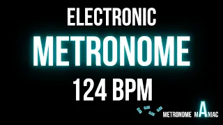 Metronome 124 BPM -  Electronic beep